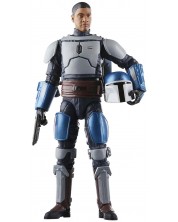Figurină de acțiune Hasbro Movies: Star Wars - The Mandalorian Fleet Commander (Black Series), 15 cm -1