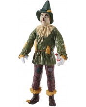 Figurină de acțiune The Noble Collection Movies: The Wizard of Oz - Scarecrow (Bendyfigs), 19 cm -1