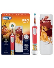 Oral-B Periuță de dinți electrică – Pro Kids, 1 capăt, The Lion King