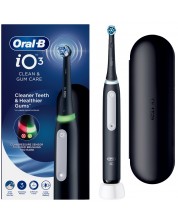 Periuță de dinți electrică Oral-B - iO S3 6/15/6, 1 duză , negru/alb - imagine 1
