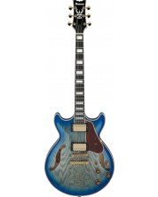 Chitară electrică Ibanez - Artcore Expressionist, AM93QAJBB, Jet Blue Burst