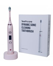Periuță de dinți electrică IQ - Brushes Pink, 2 rezerve, roz -1