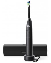 Periuță de dinți electrică Philips - Sonicare 5300, 1 rezervă, neagră