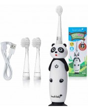 Periuţă de dinţi electrică Brush Baby - Wild Ones, Panda -1