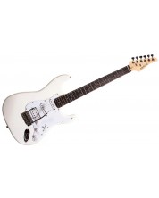 Chitară electrică Arrow - STH-01, alb -1