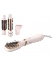 Perie de păr electrică Philips - BHA310/00, 800W, albă