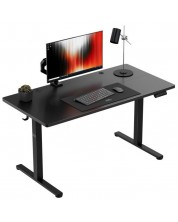 Birou electric Mark Adler – Leader 7.3, 140 x 70 cm, negru