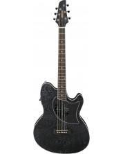 Chitară electroacustică Ibanez - TCM50 GBO, neagră - imagine 1
