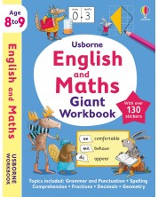 English and Maths Giant Workbook (Usborne)