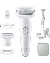 Epilator Braun - SES 9-241, 2 trepte, alb