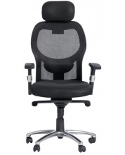 Scaun ergonomic Carmen - 7520, negru -1