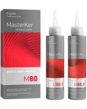 Erayba MasterKer Sistem de ondulare cu keratină si acizi din fructe M80, 2 x 150 ml