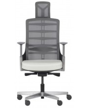 Scaun ergonomic Carmen - Alberto, alb -1