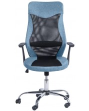 Scaun ergonomic Carmen - 7528, albastru -1