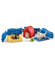 Set figurine Schleich Farm Life Dogs - Cos pentru caini