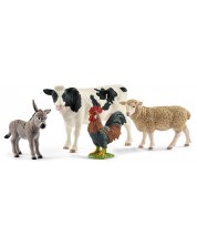 Set figurine Schleich Farm World - Animalele din ferma -1