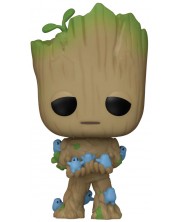Figurină Funko POP! Marvel: I Am Groot - Groot with Grunds #1194