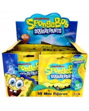 Figurină surpriză SpongeBob - 3D Mini Figures, 5 cm, sortiment