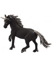 Figurina  Mojo Fantasy&Figurines - Unicorn negru -1