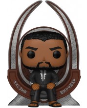 Figurină Funko POP! Deluxe: Black Panther - T'Challa on Throne (Special Edition) #1113
