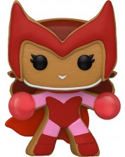 Figurina Funko POP! Marvel: Holiday - Gingerbread Scarlet Witch #940	