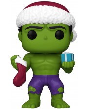 Figurina Funko POP! Marvel: Holiday - Hulk (Special Edition) #1321 -1