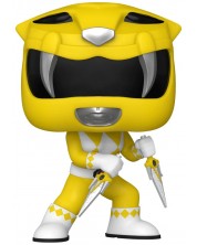 Figurină Funko POP! Television: Mighty Morphin Power Rangers - Yellow Ranger (30th Anniversary) #1375