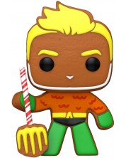 Figurină Funko POP! DC Comics: Holiday - Gingerbread Aquaman #445 -1