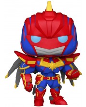 Figurina Funko POP! Marvel: Avengers Mech Strike - Captain Marvel #831	 -1