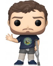 Figurină Funko POP! Television: Parks and Recreation - Andy with Leg Casts (Special Edition) #1155