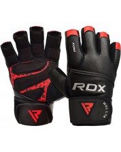 Mănuși de fitness RDX - L7 , roșu/negru -1