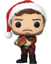 Figurina Funko POP! Marvel: Guardians of the Galaxy - Star Lord (Holiday Special) #1104
