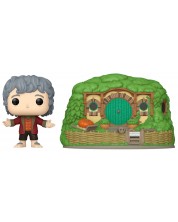 Figurină Funko POP! Town: Lord of the Rings - Bilbo Baggins with Bag-End #39 -1