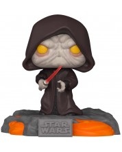 Figurina Funko POP! Deluxe: Movies - Star Wars - Darth Sidious (Glows in the Dark) (Special Edition) #519 -1