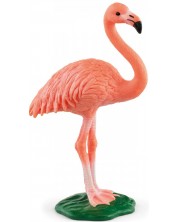 Figurina Schleich Wild Life - Flamingo in picioare -1