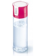 Sticlă filtrantă pentru apă BRITA - Fill&Go Vital, 0.6 l, roz -1