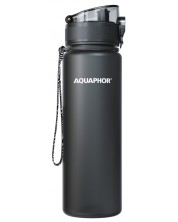 Sticlă filtrantă pentru apă Aquaphor - City, Filter, 0.5 l, neagră - imagine 1