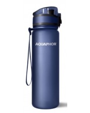 Sticlă filtrantă pentru apă Aquaphor - City, 160011, 0,5 l, turcoaz