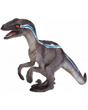 Mojo Figurină de viață preistorică - Velociraptor, ghemuit -1