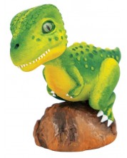 Figura de colorat DinosArt - Raptor, cu vopsele