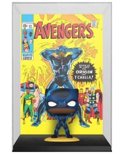 Figurină Funko POP! Comic Covers: The Avengers - Black Panther (Special Edition) #36 -1