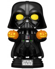 Figurină Funko POP! Movies: Star Wars - Darth Vader  (Lights Up!) #727, 15 cm -1