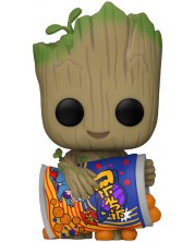 Funko POP! Marvel: Eu sunt Groot - Groot cu pufuleți de brânză #1196