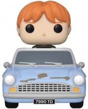 Figurină Funko POP! Rides: Harry Potter - Ron Weasley in Flying Car #112