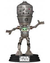 Figurină Funko POP! Deluxe: The Mandalorian - IG-12 with Grogu #720 -1