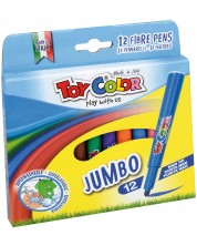 Carioci  Toy Color - Junior, 12 culori 