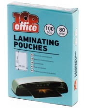 Folie de laminare Top Office - 80 x 111 mm, 80 μm, 100 buc -1