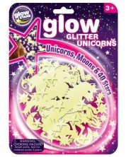 Stckere fosforescente Brainstorm Glow - Unicorni, 49 buc -1