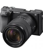 Aparat foto Mirrorless Sony - A6400, 18-135mm OSS, Black