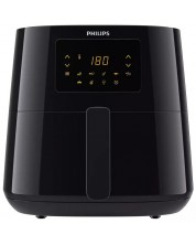 Friteuză cu aer cald Philips - Airfryer Essential XL, HD9270/90, neagră -1